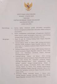 DAFTAR INFORMASI PUBLIK KALURAHAN BALONG